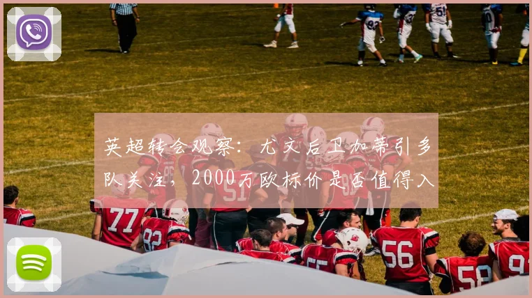 英超转会观察:尤文后卫加蒂引多队关注,2000万欧标价是否值得入手?